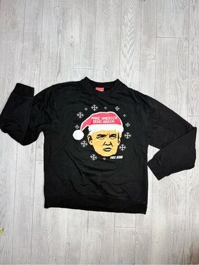 Full Send Nelk M Make America Send Again Sweatshirt Trump Christmas shirt